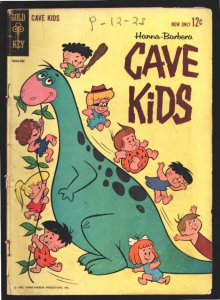 Cave Kids #1 1962-Gold Key-1st issue-dinosaur cover-Hanna-Barbera-Based on th...