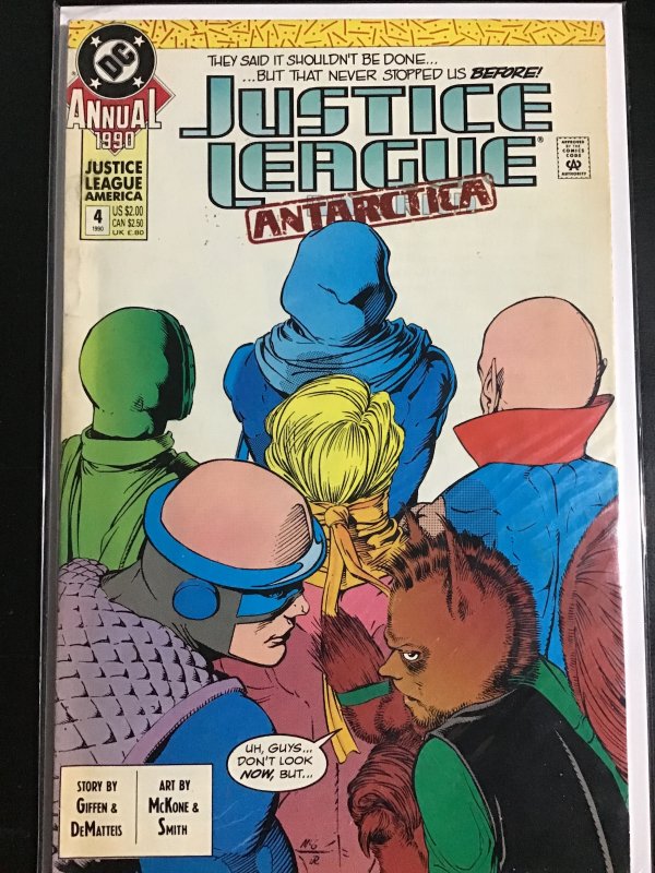 Justice League America Annual #4 (1990)