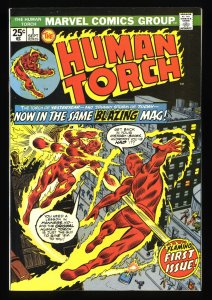 Human Torch (1974) #1 VF 8.0