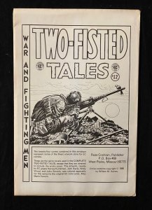 Two-Fisted Tales 24 Cover Portfolio Russ Cochran EC comics 1980