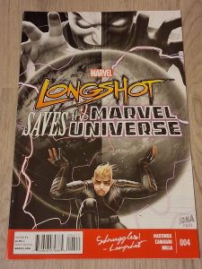 Longshot Saves the Marvel Universe #4 (2014) VF+