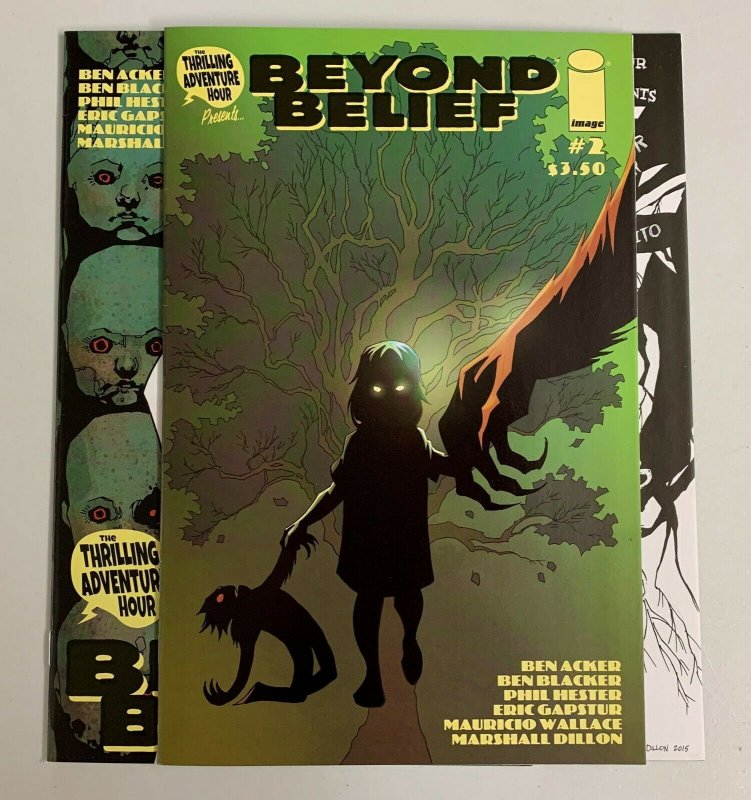 Thrilling Adventure Hour Presents Beyond Belief  #1-3 Set (Image 2015) 9.0+