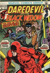 Marvel Daredevil #104 (1973) X-Raven Comic Book Grade VG- 3.5