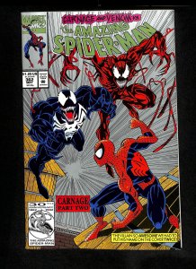 Amazing Spider-Man #362 2nd Carnage! Venom! Human Torch!