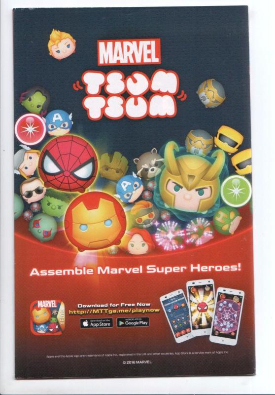 Civil War II #7 - Steranko Variant (Marvel, 2017) - New/Unread (VF)