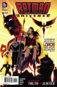 Justice Lords Beyond: Ruins of Wayne; Justice Lords Beyond: Dark Reflections; Justice Lords Beyond: New Threads; Justice Lords Beyond: Strange Bedfellows