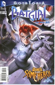 Batgirl 27 New 52  9.0 (our highest grade)  2014  Alex Garner Cover!  Gothtopia!