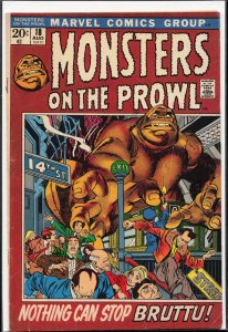 Monsters on the Prowl #18 (1972) Bruttu