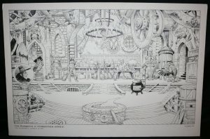 Wonderful World of Oz - Wizard of Oz Theme Park Design Art by William Stout