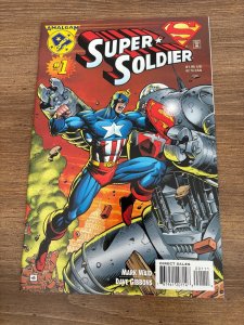Super Soldier # 1 NM Amalgam DC Marvel Comic Book Captain America 12 J442
