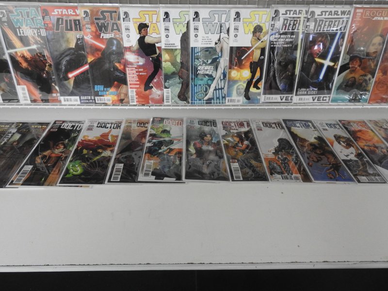 Huge Lot of 140+ Comics W/ ALL STAR WARS!!! Avg. VF+ Condition!