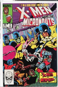The X-Men and The Micronauts #2 (1984) Micronauts