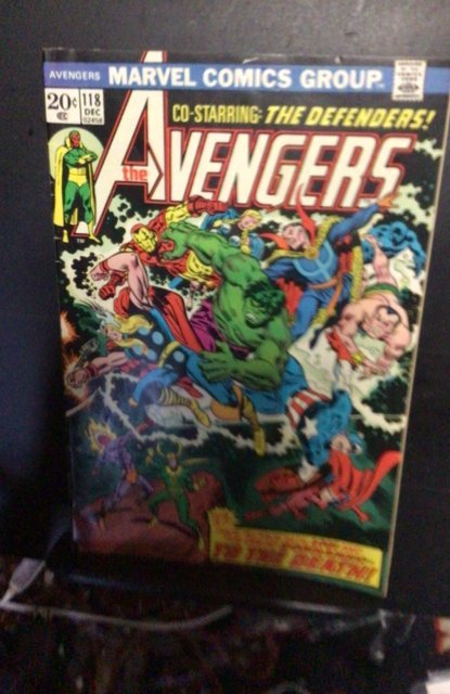 The Avengers #118 (1973) Dormmamu and Loki cover! Mid high grade! FN/VF Wow!