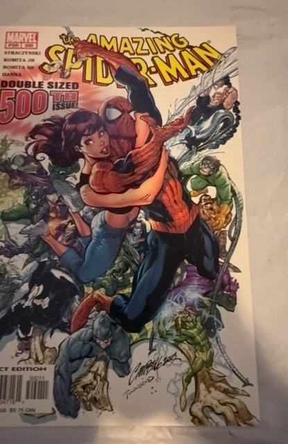The Amazing Spider-Man #500 (2003)Campbell acover