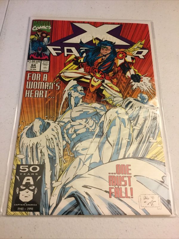 X-Factor 64 Nm Near Mint Marvel Comics