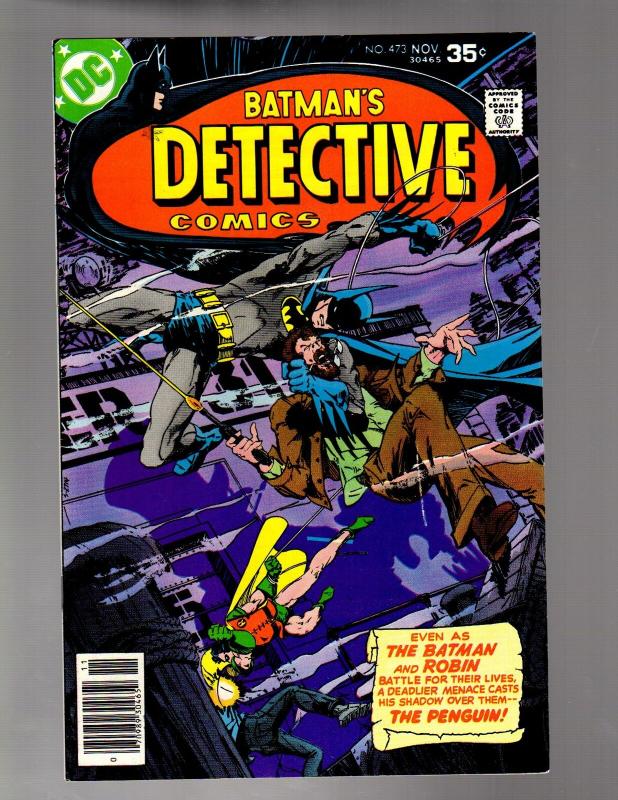 DETECTIVE 473 F-VF Nov. 1977 