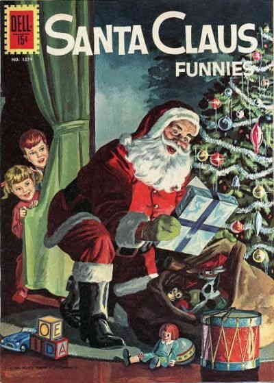 Four Color Comics (2nd Series) #1274 GD ; Dell | low grade comic Santa Claus Fun