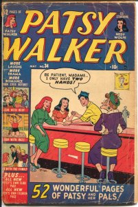 Patsy Walker #34  1950 - Atlas  -G - Comic Book