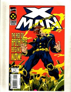 Lot of 12 X-Man Marvel Comic Books #1 2 3 4 5 6 7 8 9 10 11 12 GK49