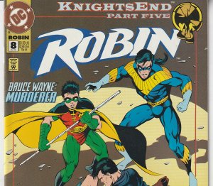 Robin(vol. 1) # 8 Knights End Part 5 - Bruce Wayne - Killer ?