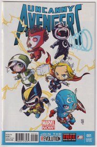 Uncanny Avengers #1 Young Cover (2012)