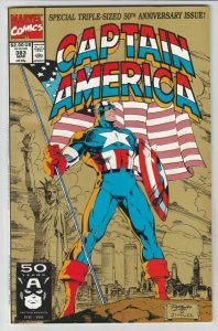 Captain America #383 (Dec-88) NM- High-Grade 50th Anniversary Edition Wow!