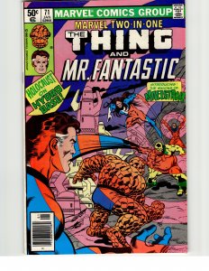 Marvel Two-in-One #71 (1981) Mister Fantastic [Key Issue]