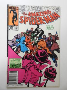 The Amazing Spider-Man #253 (1984) VG+ Condition centerfold detached top staple