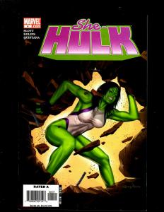 Lot of 9 She-Hulk Marvel Comic Books #1 2 3 4 5 6 7 7 8, Hulk HY3