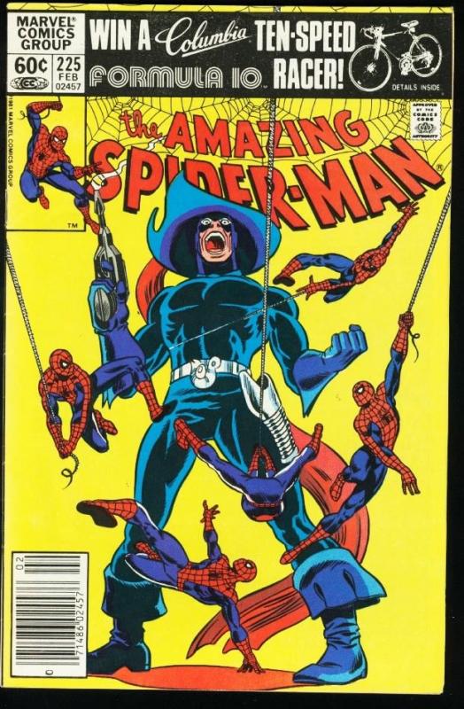 AMAZING SPIDER-MAN #225-1981-MARVEL-very fine VF