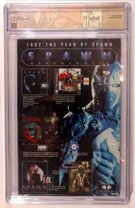Spawn #62 NEWSSTAND, Signed by Todd McFarlane 