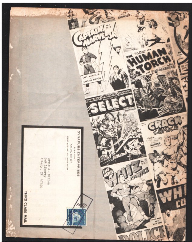 Dyna Pubs Catalog 1975-Golden Age reprints-Frank Frazetta Buck Rogers