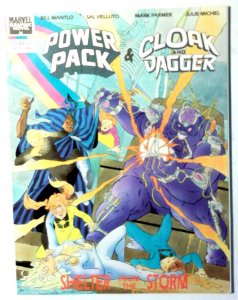 Marvel GN Cloak and Dagger and Power Pack: Shelter from Storm #1 1989 Comic