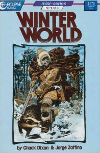 Winterworld #1 VF ; Eclipse | Chuck Dixon Winter World
