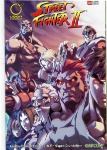 Street Fighter II #6 Udon Alvin Lee Variant B NM