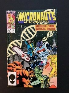 Lot of 6- Marvel THE MICRONAUTS THE NEW VOYAGES #1-5 ,7 FINE/VERY FINE (A179)