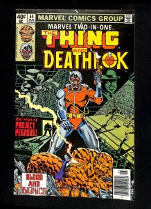 Marvel Two-In-One #54 1st Songbird and Titania!