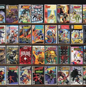 Huge Lot 150+ Comics with Magnus Robot Fighter, Turok, Dinosaur Hunter & More!