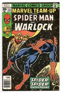 Marvel Team Up #55 VINTAGE 1977 Marvel Comics Spider-Man Adam Warlock