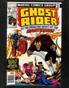 Ghost Rider (1973) #27