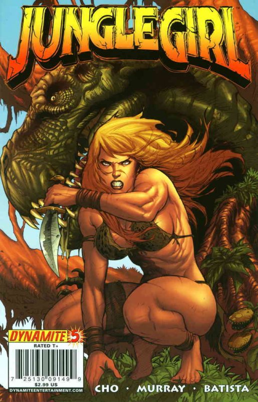 Jungle Girl (Dynamite) #5B VF ; Dynamite | Last Issue