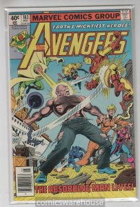 AVENGERS (1963 MARVEL) #183 FN A97647