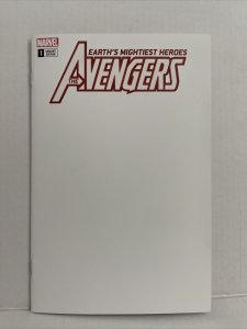 Avengers #1 Blank Sketch Variant 2018