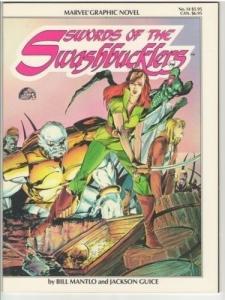 Marvel Graphic Novel 14 (Sword of the Swashbucklers) 1984 NM- (9.2)