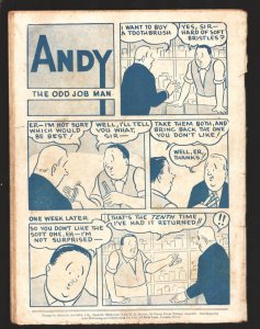 Super Adventure #56 1950'-Australian edition-Superman & Batman cover & storie...