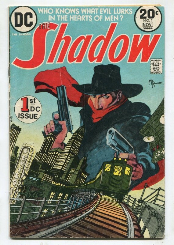 The Shadow #1 - The Doom Puzzle! - 1973 (Grade 4.0) WH