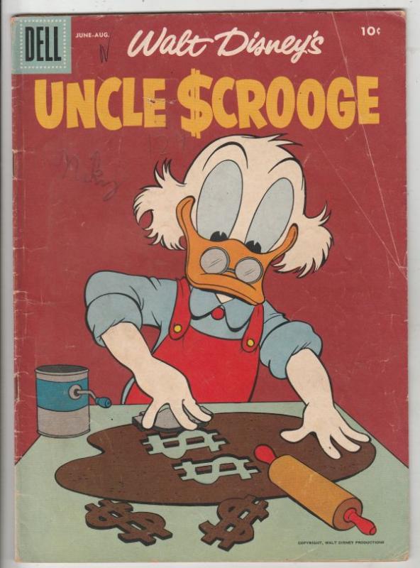 Uncle Scrooge, Walt Disney #14 (Jun-56) GD/VG+ Affordable-Grade Uncle Scrooge
