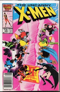 The Uncanny X-Men #208 (1986) X-Men