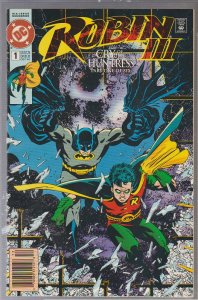 ROBIN 3 ISSUE#1 - 1992 - BAGGED AND BOARDED - BATMAN FAMILY