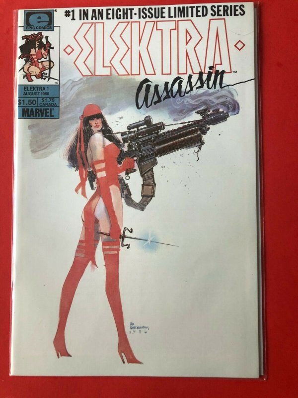   ELEKTRA  ASSASSIN V1 #1 1986 MARVEL EPIC / NM